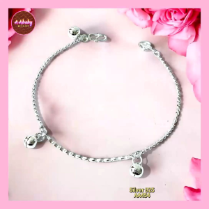 🌈AAbaby Galleries AA454 Original Baby 925 Silver Anklet Bracelet Smile 微笑 Rantai Kaki/Tangan/Gelang Bayi