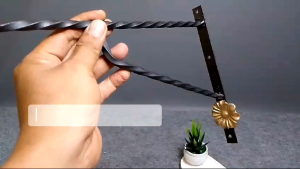 gantungan sangkar burung/gantungan kandang/gantungan besi ulir multifungsi