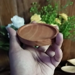 TATAKAN GELAS 9CM bahan kayu TAHAN PANAS ANTI AIR
