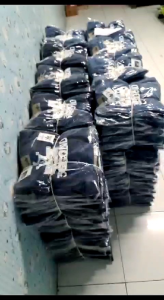 Beli Celana Gratis Kemeja Printing / Celana Jeans Denim Pria  / Celana Pendek Sobek Robek - Modelu Store
