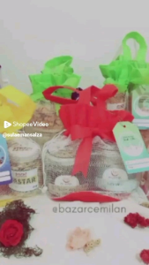 Tas kue kering tas toples kuker tas kue kering lebaran tas bingkisan kue kering 3 susun