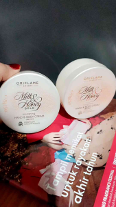 Krim Tangan & Badan Mini: Keajaiban Perawatan dengan Krim Milk & Honey Gold