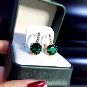 Xp.id - Anting Jepit Rhodium Permata Modis & Casual