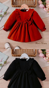 (Gratis Ongkir) Dress Anak Perempuan 1-6 Tahun - ZIVANA DRESS - Dress Terbaru - Dress Kekinian - Blouse Tunik - Daster Anak - Dress Main Ruffle - Baju Atasan Anak - Baju Murah - Baju Atasan Anak Perempuan - Baju Cewe Model Simple - Dress Korean Simple