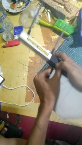 Alat Pemotong Styrofoam / Gabus - Mudah Digunakan, Praktis, Paket Lengkap (1 Alat Pemotong + 1 Kawat Elemen)