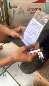 Alat Ukir Tulisan Di Sandal Jepit