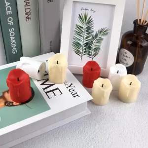 LED Tears Candle Light Smokeless Lamp Flameless Romantic with Battery Lampu Lilin Hiasan Bilik Party