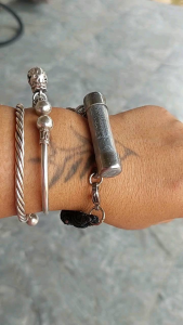 สร้อยข้อมือใส่ตะกรุด ปรับได้