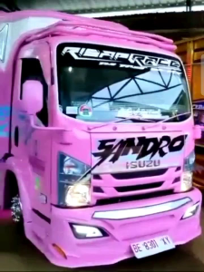 Lampu LED Kanal/Pilar Bak Truk 18 Tiang 24 Volt