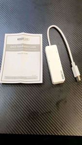 TOTOLINK U1003 3 Port USB 3.0 Hub with RJ45 Gigabit Ethernet Adapter USB