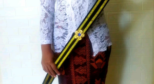 Selendang Kebaya & Ikat Pinggang Pesta: 1 Pak Isi 10 Biji