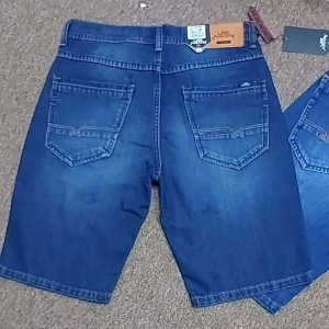 WISKER Lee Army Celana Pendek Jeans Unik untuk Gaya Santai Celana Jeans Pendek Wisker Lee Army Cocok untuk Gaya Santai Shorts Denim