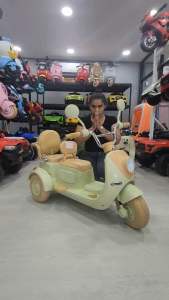 Np Toys รถเด็กนั่ง รถไฟฟ้าเด็ก 2มอเตอร์ No.2156