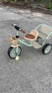 Np Toys รถจักรยานสามล้อ รถจักรยานเด็ก มีเบาะซ้อนท้าย มีกระดิ่ง มีตะกร้าหน้า No.4061