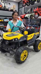 Np Toys รถแบตเตอรี่เด็กนั่ง ทรงโฟวินคันใหญ่5มอเตอร์(บังคับผ่านแอพได้)ระบบโยกได้ No.2009