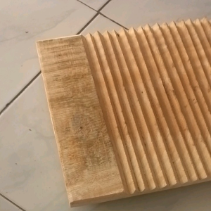 PAPAN KAYU CUCI PAKAIAN UKURAN 30X60X3CM
