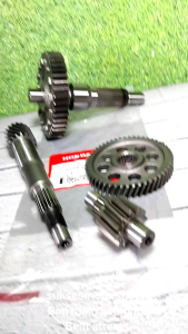 Rasio komplit gigi garden besar kecil + as puly + as roda belakang honda beat f1 esp pop street vario 110 led spacy scoopy f1 donat stater halus