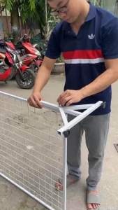 Khung lưới treo phụ kiện có chân đứng/Khung lưới treo phụ kiện/Kệ khung lưới Kệ Khung Lưới Dễ Lắp Đặt Khung Lưới Treo Hàng Màu Đen Trắng - Lazada