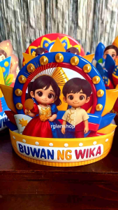 BUWAN NG WIKA HEADDRESS FOR KIDS CUSTOME HATS