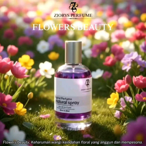 Parfum Ziorys Flowers Beauty Original By Ziorys Perfume - Parfum Wanita