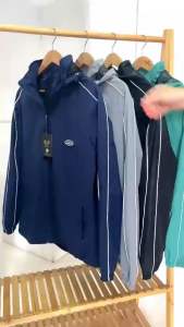 Áo Khoác Gió Nam Nữ 2 Lớp Áo khoác vải dù Sọc Phản Quang nam nữ form đẹp trẻ trung năng động