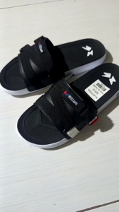 Sandal slop motif rillas pria/wanita sandal slide rillas/sandal slip on free paperbag