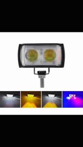 Lampu Tembak Laser D2 2 Mata Plus Senja & Strobo 4 Mode