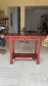 bàn 1m10x48 cao 80 gỗ lim Nam phi