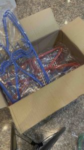 ไม้แขวน ไม้แขวนเสื้อ แบบลวด 1 ห่อ มี 10 เส้น เหนียว ทนทาน