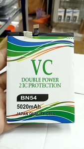 Baterai VC DOUBLE POWER BN54/REDMI 9/REDMI NOTE 9/Battery batre