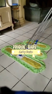 Refil lobby duster 3545608090 Cm / Kain pel lobby duster katun hijau