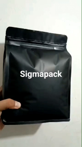 Kemasan Kopi Flat Bottom Premium 1kg & Kemasan Ziplock