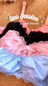 BISA COD - BH RENDA TANPA BUSA TANPA KAWAT FULL RENDA