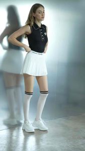 Timeless Skirt - กระโปรงตีกอล์ฟสีขาวสำหรับกีฬากอล์ฟและเทนนิส