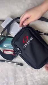 Sports Style Mini Chest Bag Ins Men Sloping Shoulder Bag Simple Messenger Bag Wear-resistant