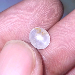 natural white sapphire star ceylon safir srilanka no treatment BODY GLASS
