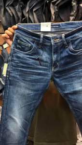 Celana Lecaso Denim Slimfit Premium - Celana Panjang Pria Strecht High Quality - Celana Denim Pria Washing Snow Garment - Celana Jeans Pria Distro Cringkel - Celana Pria Denim Import  Terlaris