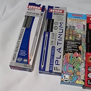 1pak 12 pcs Pensil 2B Kenko isi 12 pcs