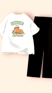 Clairestore Setelan Anak 5 - 12 Tahun Chillin Like A Chapy