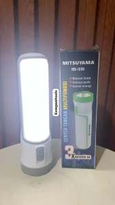 Senter Lampu Emergency MS -1239 Menggunakan Baterai - Senter Tangan Multifungsi Penerangan Outdoor