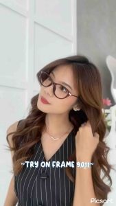 Kacamata wanita cat Eye 9011 minus cylinder normal paket lensa photocromic dan blueray | Frame Kacamata 9011 | Kacamata Wanita Cet eye \ kacamata wanita cat eye 9011 lensa photocromic/Bluecromic