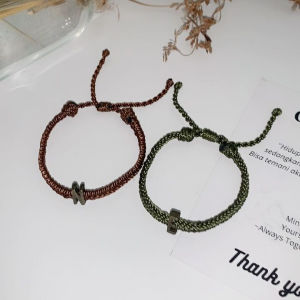 Gelang Tali Couple Wanita: Aesthetic Inisial Huruf A-Z
