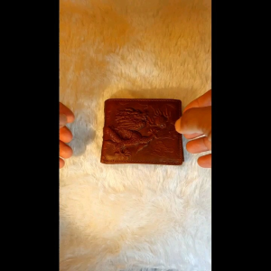 กระเป๋าสตางค์ หนังวัวแท้Dragon พร้อมส่ง ในไทย กระเป๋าสตางค์ใบสั้น ลดราคา