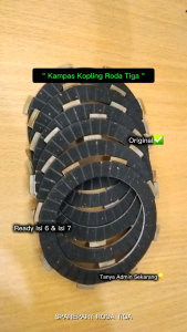 kampas plat kopling lebar 250cc isi 7 (GS 32A) viar kaisar nozomi