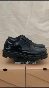 sepatu pdh pria pendek dengan sol TIGER jatah TNI polri satpam polisi SECURITY pentofel