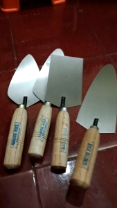 Sendok Semen Galur Asli Baja Berbagai Ukuran