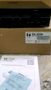 amplifier amply penguat suara Toa Za 2120 garansi resmi harga termurah 120watt