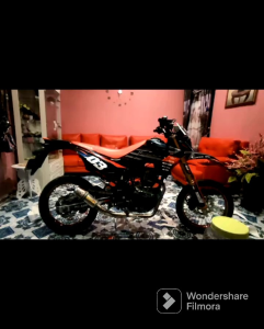 0117 Decal Stiker CRF150 Kombinasi Hollogram