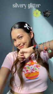 Silver Glitter Poodle Statue | Hand-Painted | Made to Order (3-5 Days)