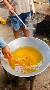 🍟ข้าวเกรียบดิบรสกุ้ง🦐🦐ล้วน1ถุง500กรัม 2ถุง1กิโลกรัม139บาท